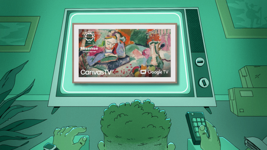 My Favorite Amazon Deal of the Day: This Hisense QLED 'CanvasTV'