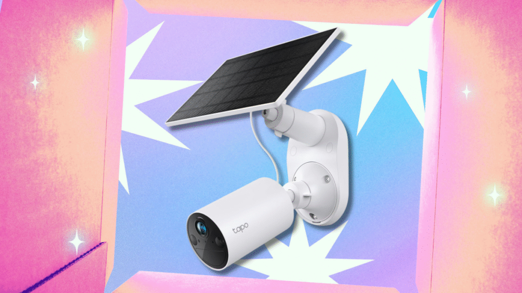 The TP-Link Tapo SolarCam Is $40 Right Now
