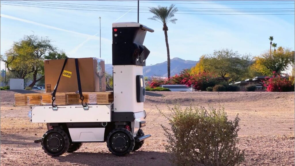Cartken Hauler robot