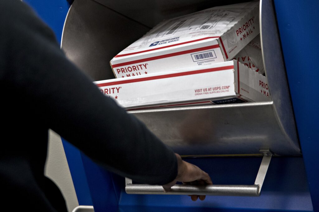 Operations At A United States Postal Service Processing And Distribution Center