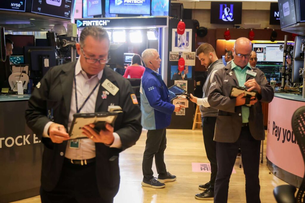 Stocks Waver Near Record Highs; Microsoft Gains After OpenAI For-Profit Agreement