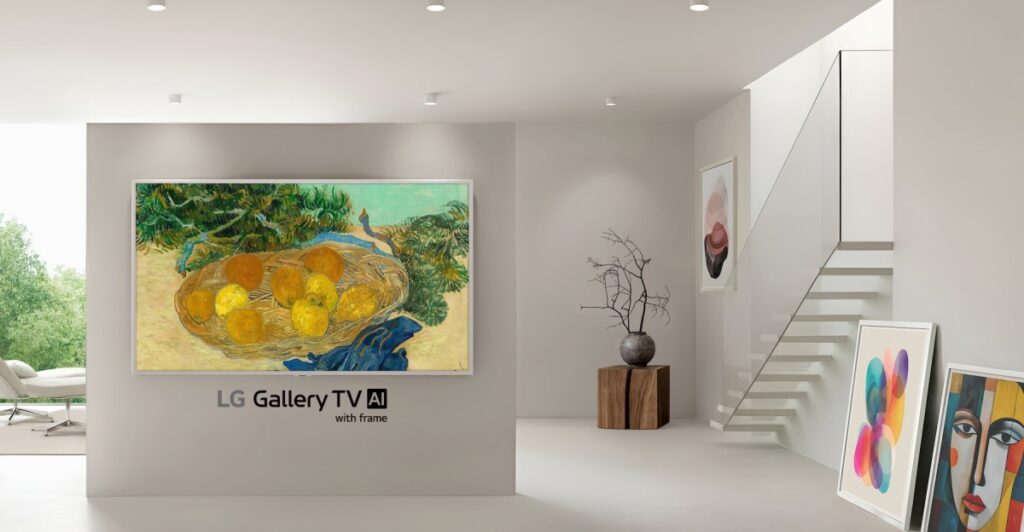 LG’s new Gallery TV, designed for displaying art, will be at CES 2026