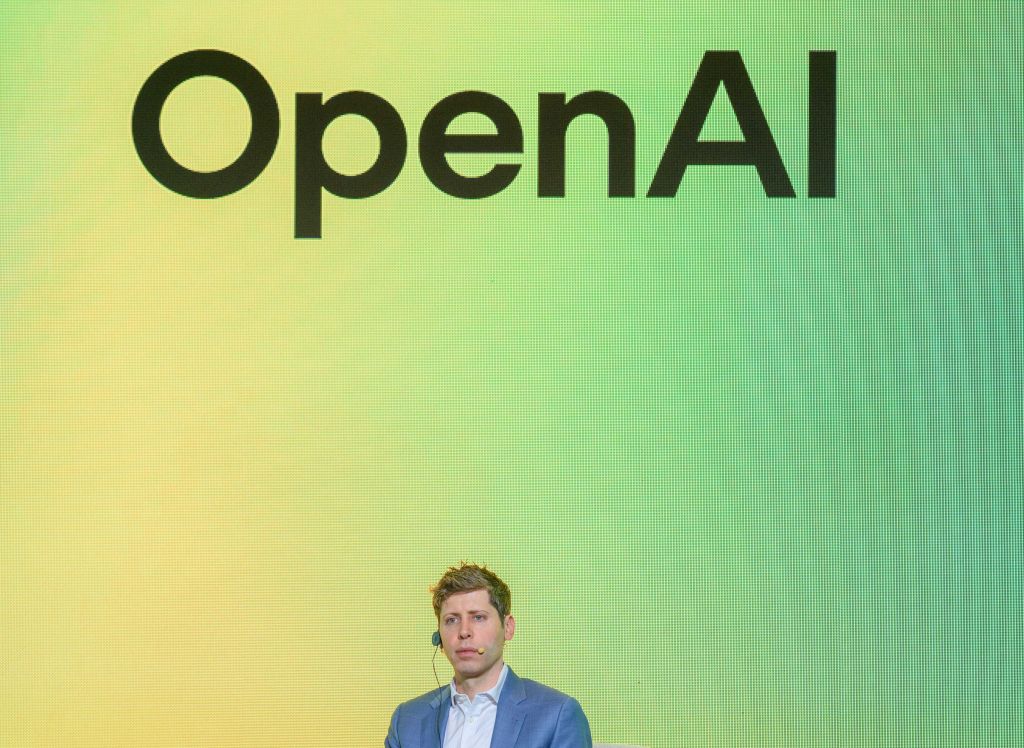 OpenAI’s investment into Thrive Holdings is its latest circular deal Open AI Chief Executive Officer Sam Altman speaks during the Kakao media day in Seoul.
