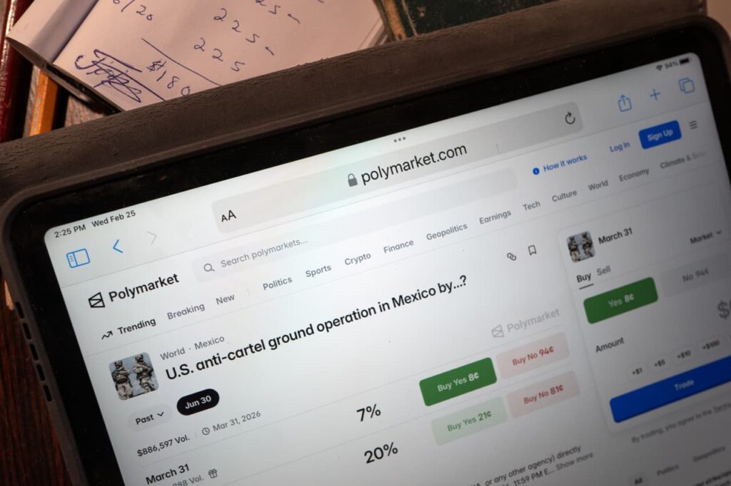 Allegations of insider trading emerge over prediction-market bets tied to Iran conflict Allegations of insider trading emerge over prediction-market bets tied to Iran conflict