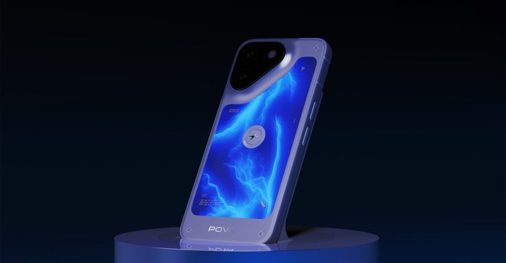 Tecno’s latest concept phone is lit by neon Tecno’s latest concept phone is lit by neon