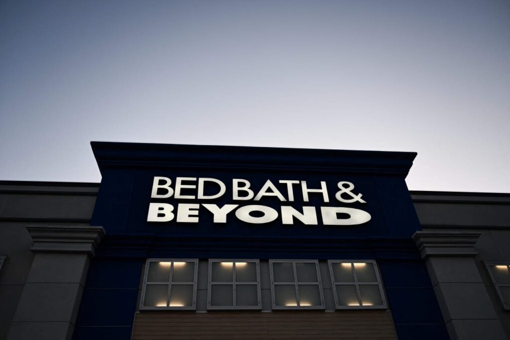 Bed Bath & Beyond is seeing new life, as rare sales growth lifts stock more than 30%