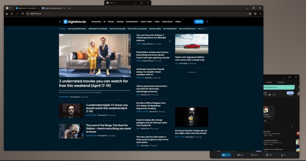 Google’s new desktop mode makes one thing clear: Samsung DeX was onto something