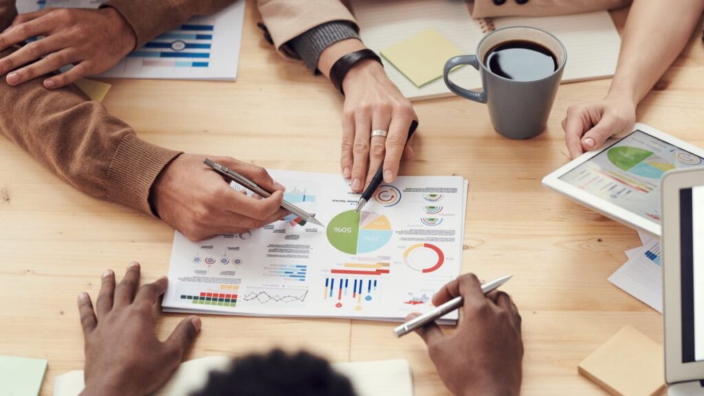 African founders working in a startup office, illustrating Africa fintech funding
