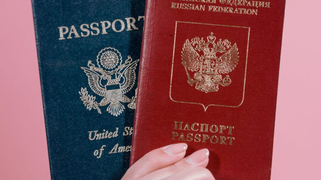 Passport and travel documents representing the UAE Golden Visa in 2026