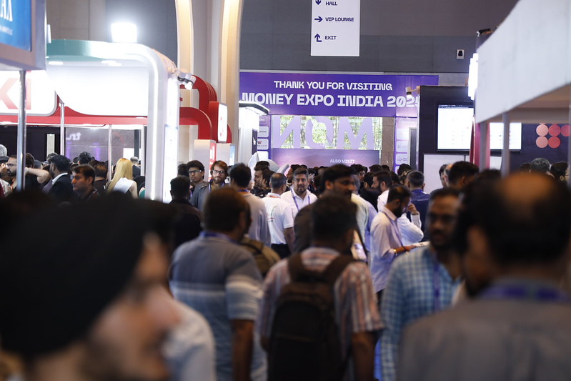India’s Top Traders and Investors Will Gather at Money Expo India 2026 Crowd of visitors at the Money Expo India trade show hall in Mumbai